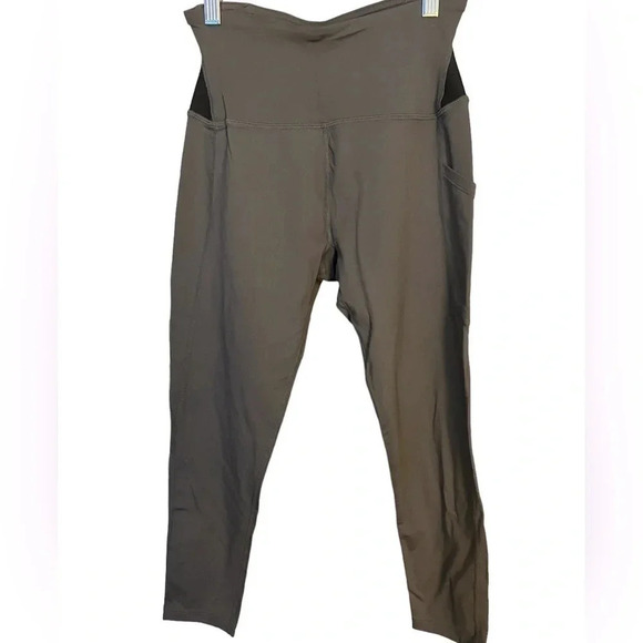 Tommie Copper Women’s Pro-Grade Lower Back Support Leggings 7/8 Length Grey - Picture 5 of 10